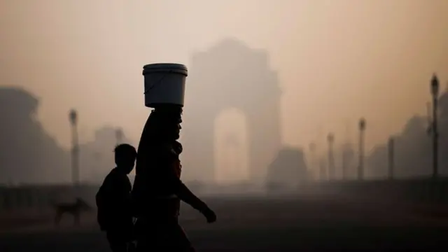 التلوث في دلهي