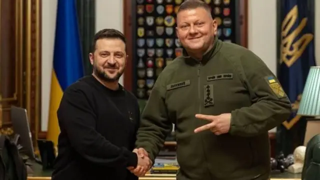 Зеленский и Залужный