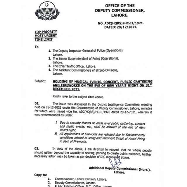 ڈی سی لاہور عمر چھٹہ