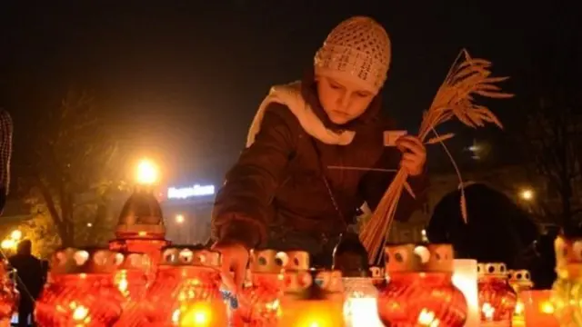акция памяти жертв Голодомора в Киеве