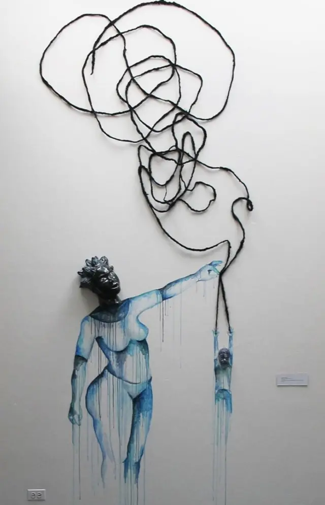 Une oeuvre d'Aisha Tandiwe Bell