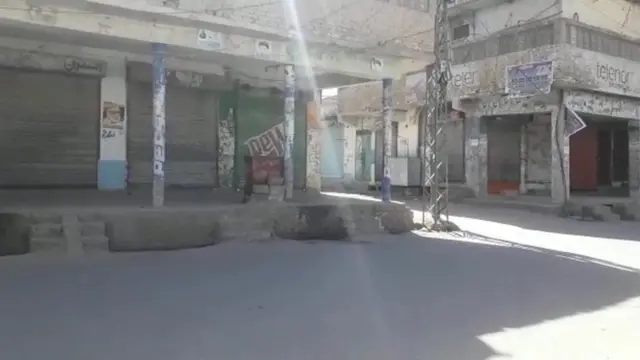 پنجگور میں آج کاروباری مراکز بند رہے