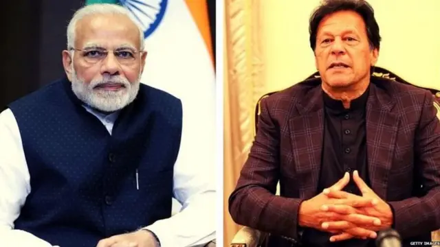 नरेंद्र मोदी आणि इम्रान खान