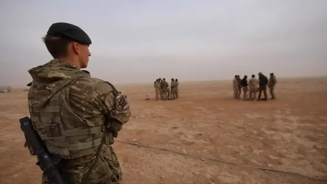 Iraqi security forces in training