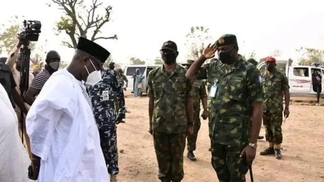 Army say dem do send troops go Kagara