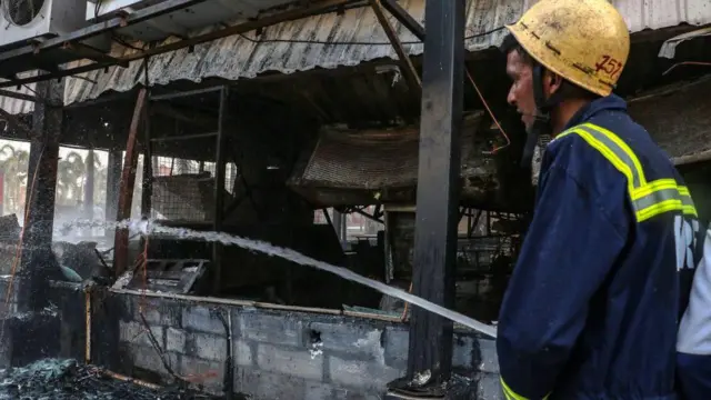 আগুন লাগার সময় অনেক শিশু ও তরুণ সেখানে ছিলো