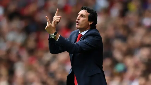 Emery style na to always dey ginger im players from dugout