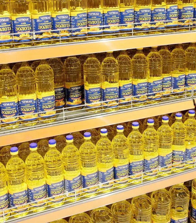 Huiles de cuisson en rayon