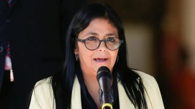 Vicepresidenta ejecutiva de Venezuela, Delcy Rodríguez.