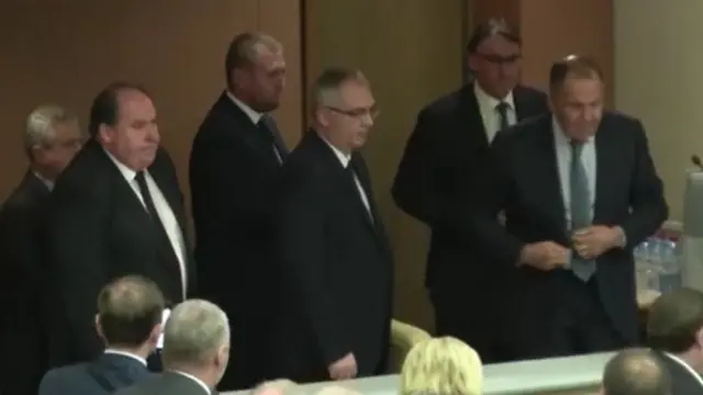 Принт скрин трансляції. Представники окупованих територій України у залі Держдуми