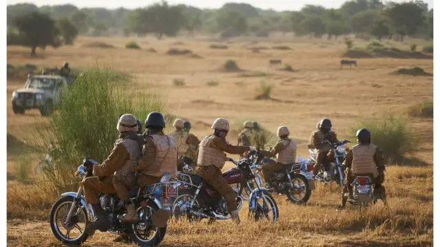 L'armée burkinabè en patrouille dans la région de l'Est