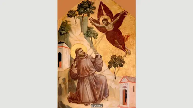 ジョット「聖痕を受ける聖フランチェスコ」（1295-1300）