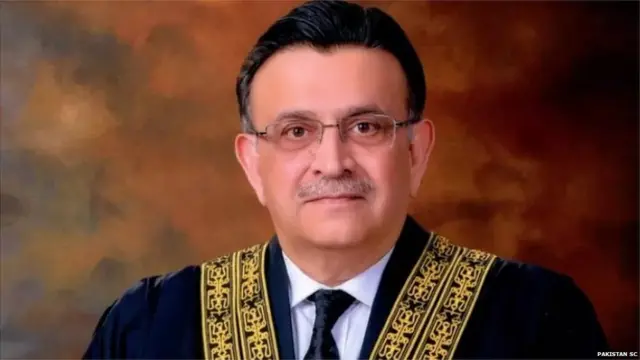 पाकिस्तान सुप्रीम कोर्ट के चीफ़ जस्टिस उमर अता बांदियाल