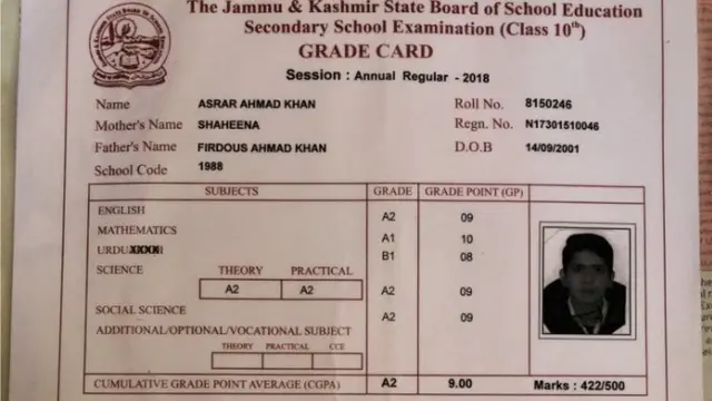 அஸ்ரர் மதிப்பெண்