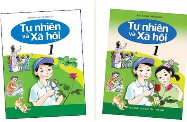 Dipiction of Mom and Dad duties in a text book