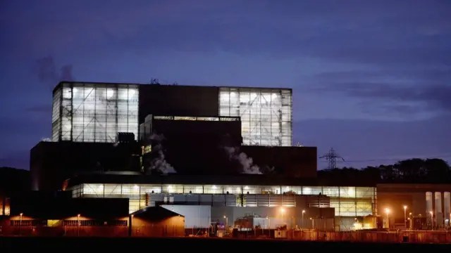 Hunterston B santrali 1976'dan bu yana enerji üretiyordu