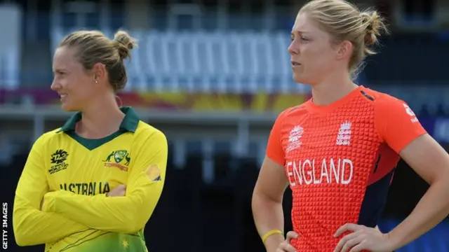 Heather Knight and Meg Lanning