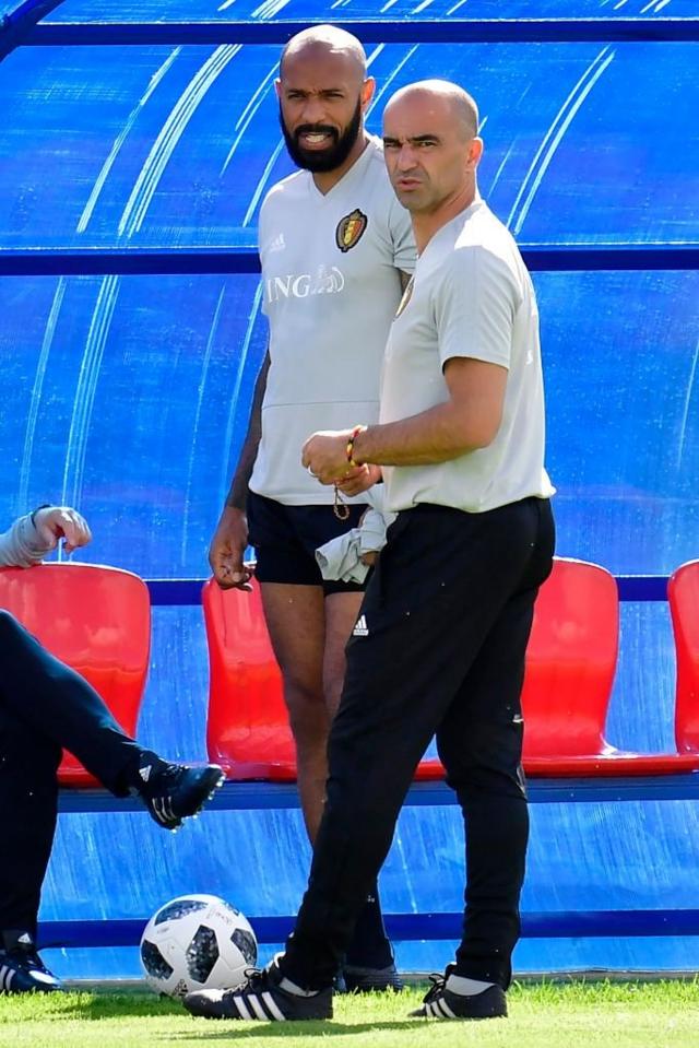 Uno de los principales ayudantes de Martínez en Bélgica es el francés Thierry Henry, que tendrá sentimientos encontrados en el partido de semifinales.