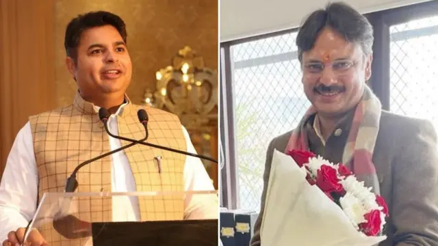 अभिषेक मिश्रा और राज राजेश्वर सिंह