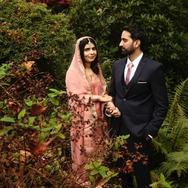 मलाला यूसुफ़ज़ई और असर मलिक