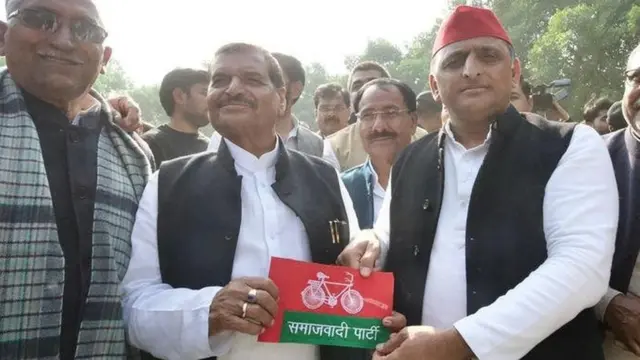 शिवपाल यादव और अखिलेश यादव