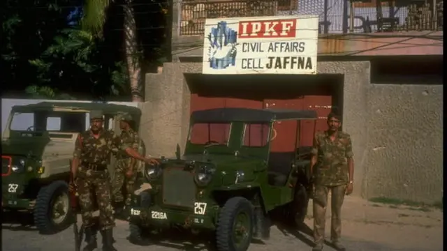 શ્રીલંકામાં સેના