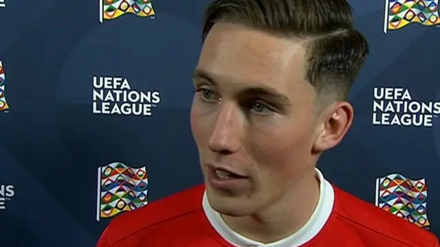 Wales forward Harry Wilson
