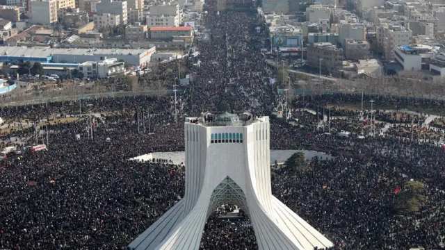 Funeral por Soleimani en Teherán
