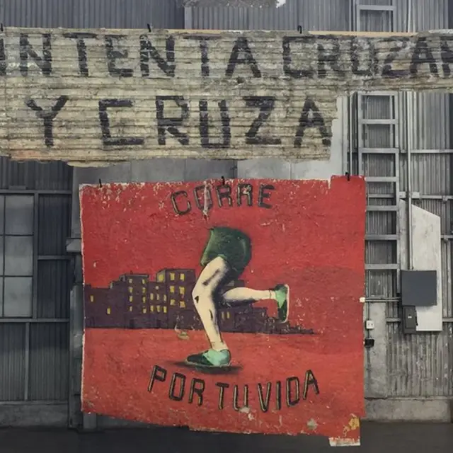Obra de arte expuesta como parte de la exhibición proyectosLA