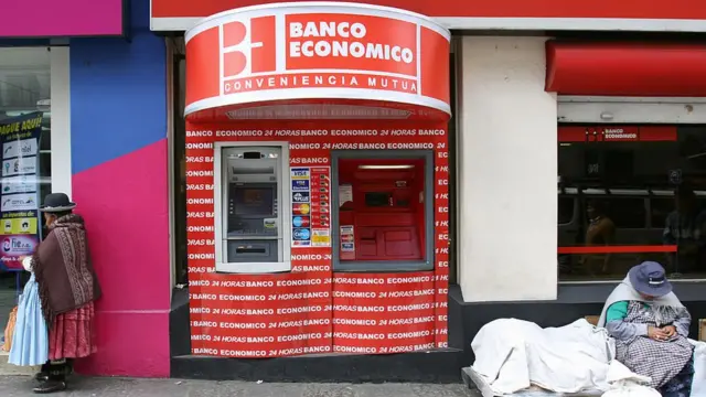 Banco en Bolivia.