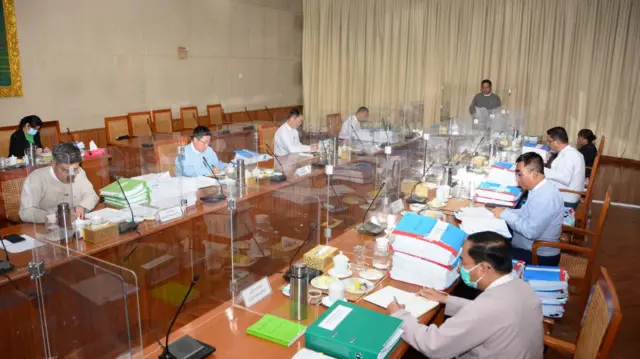 နေပြည်တော်က MIC အစည်းအ၀ေး