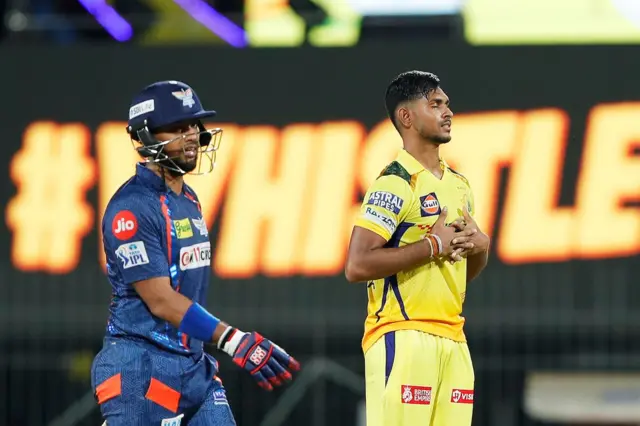 சிஎஸ்கே - லக்னௌ