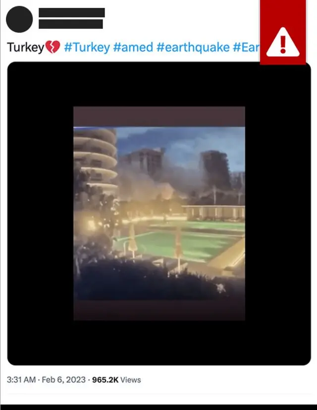 ترکی، جعلی تصویر