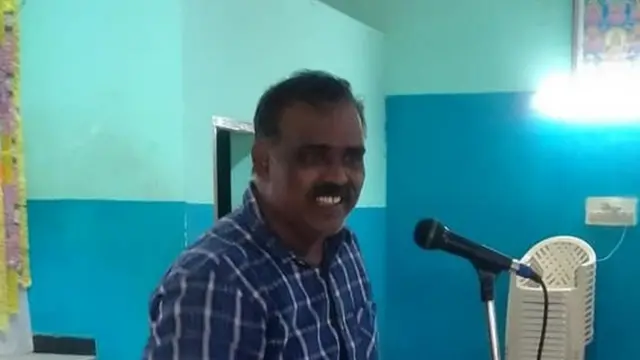 தீண்டாமை ஒழிப்பு முன்னணியின் மாநில பொதுச் செயலாளர் சாமுவேல் ராஜ்