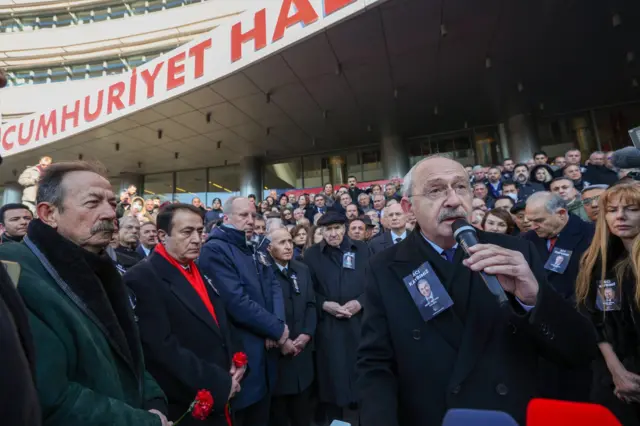 Kılıçdaroğlu Baykal cenazesinde