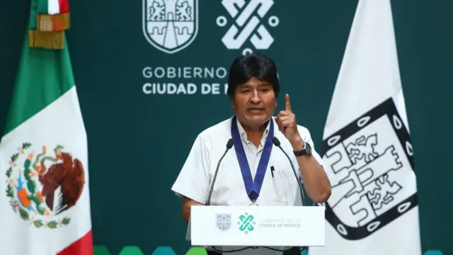 Evo Morales en México