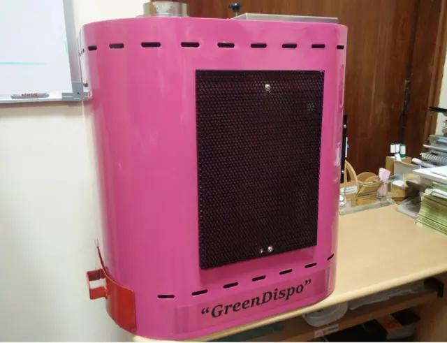 सैनिटरी पैड्स नष्ट करने वाली मशीन