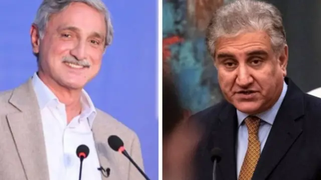 جہانگیر ترین اور شاہ محمودقریشی