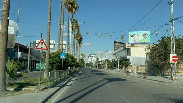 Kerkük'te nüfus sayımı nedeniyle boş olan caddeler 