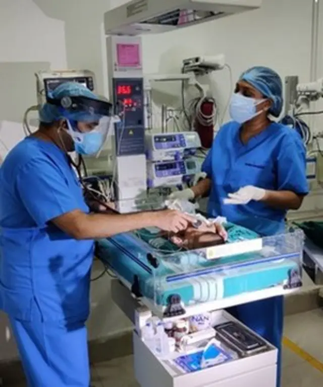 అరుదైన సమస్యకు ఆంధ్రా హాస్పిటల్ వైద్యులు చికిత్స నిర్వహిస్తున్నారు.