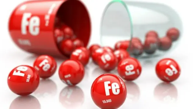 Capsules de fer.