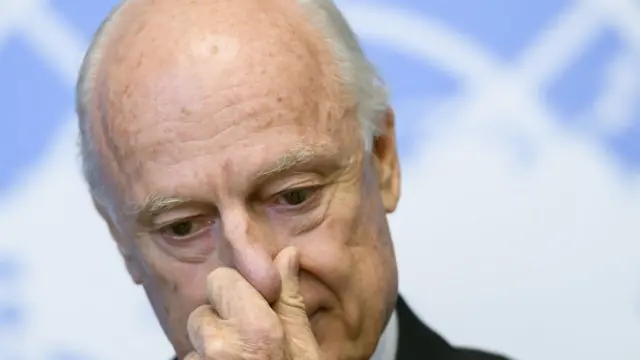 مبعوث الأمم المتحدة إلى سوريا ستافان دي ميستورا