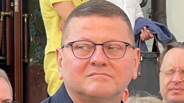 Валерій Залужний під час екскурсії Києво-Печерською лаврою