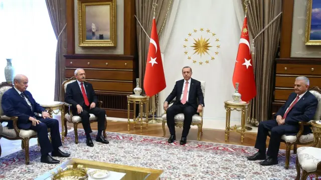 Beştepe'deki liderler buluşması