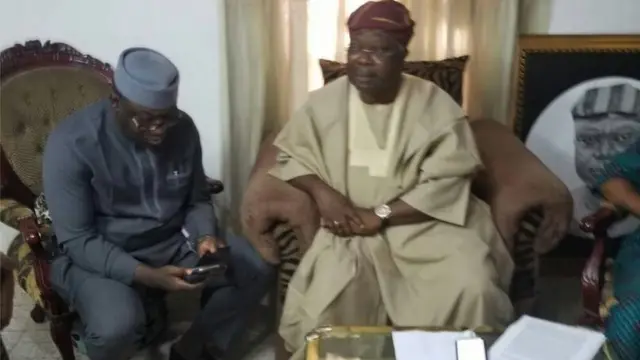 Kayode Fayemi ati Iyiola Omisore