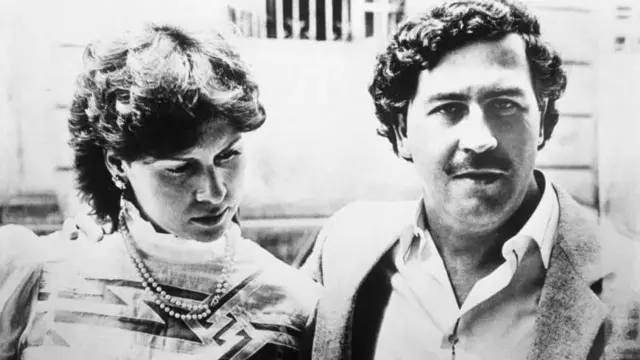 Pablo Escobar na mkewe
