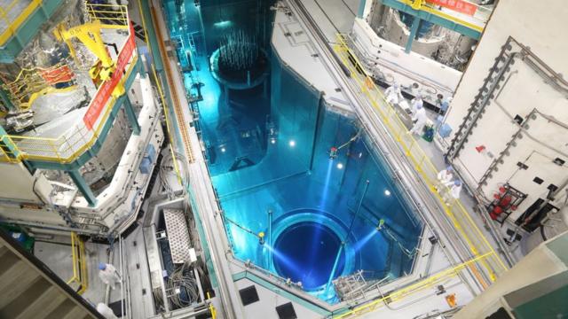 福清核電5號機組裝料水池（新華社圖片4/9/2020）