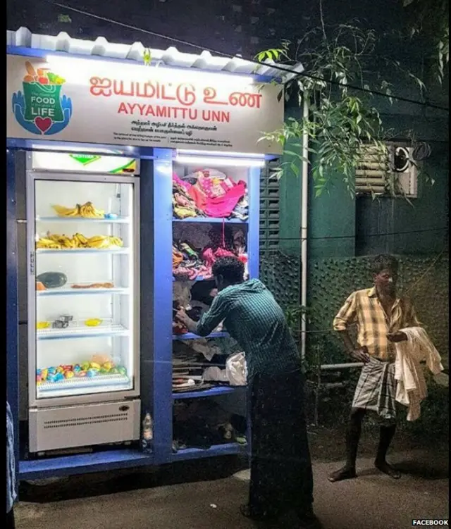 चेन्नई, कम्युनिटी फ़्रिज, गरीब, सामुदायिक सेवा, सोशल मीडिया