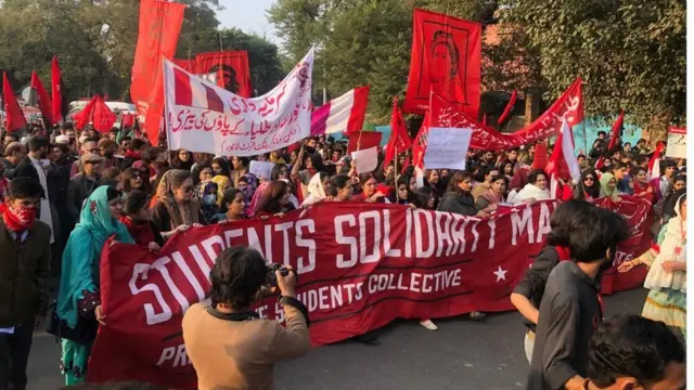 طلبا یکجہتی مارچ