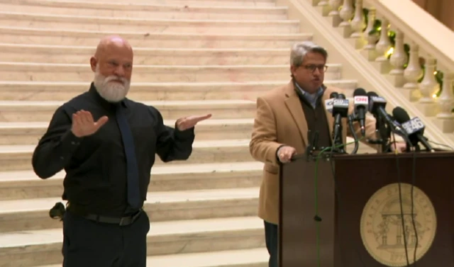 Gabriel Sterling, a Republican, said: "It's all gone too far! All of it! It has to stop!"